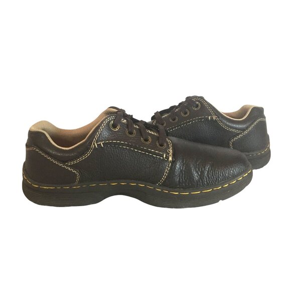 Dr. Martens Rockland Leather Brown Derby Lace Up Shoes Mens 9/42 - Picture 8 of 11